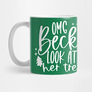 Becky, Look at Her Tree Mug